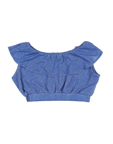 MEILISA BAI T-shirt Blue 65% Viscose, 32% Lurex®, 3% Elastane
