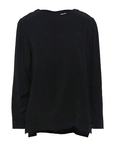 ROSSOPURO Top Black 55% Cupro, 45% Viscose