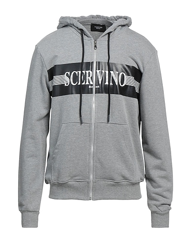 SCERVINO Hooded sweatshirt Grey 100% Cotton
