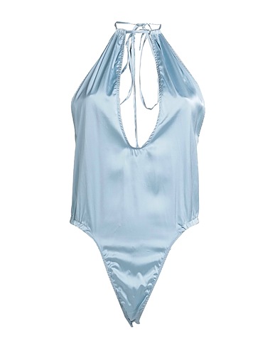 JACQUEMUS TOPS & TEES Sky blue 96% Viscose, 4% Elastane