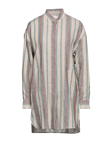 MAX MARA Linen shirt Light grey 100% Linen