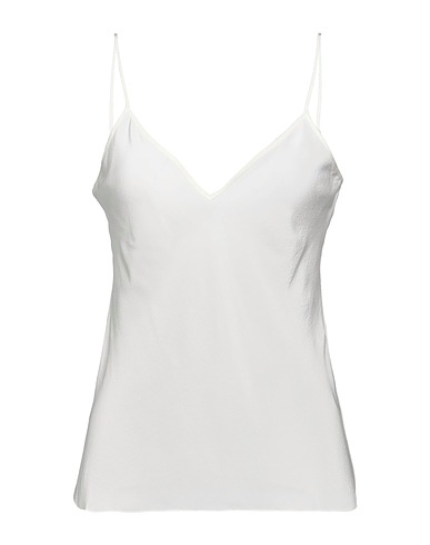 BALMAIN Silk top White 100% Silk