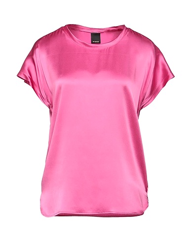 PINKO Top Fucsia 95% Seta, 5% Elastan