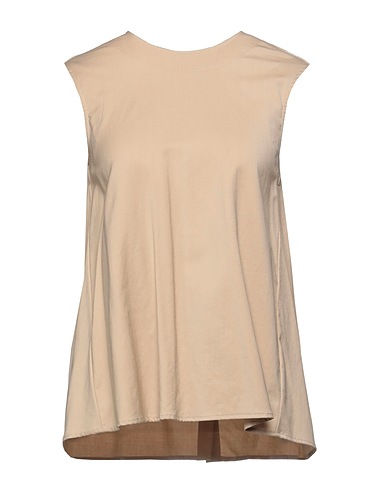 LIVIANA CONTI Top Beige 98% Wool, 2% Elastane