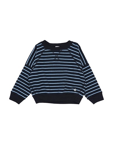 PETIT BATEAU Sweatshirt Midnight blue 100% Cotton