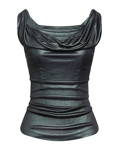 VIVIENNE WESTWOOD Top Dark green 100% Viscose