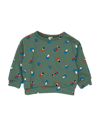PETIT BATEAU Sweatshirt Military green 100% Cotton