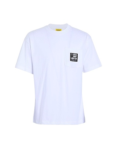 MARKET T-Shirt 25 HR LAWYER SERVICE POCKET TEE
 Weiß 100% Baumwolle
