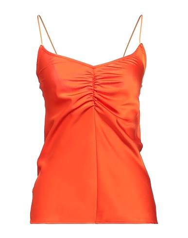 MERCI ITALIA Camisole Arancione 100% Poliestere
