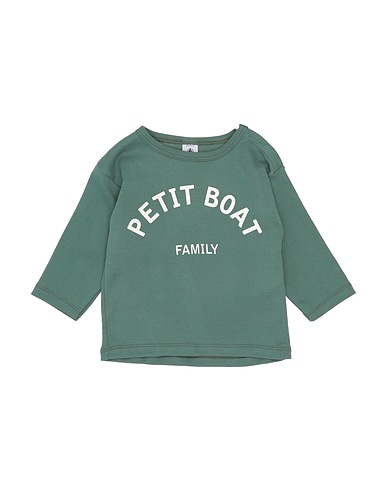 PETIT BATEAU T-shirt Vert 100% Coton