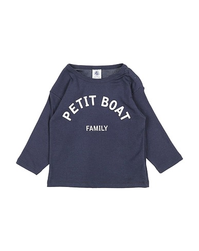 PETIT BATEAU T-shirt Midnight blue 100% Cotton