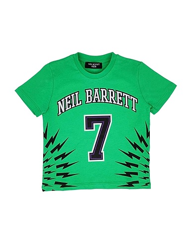 NEIL BARRETT T-shirt Green Cotton