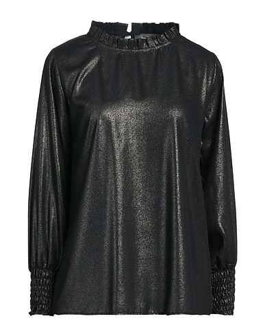 BOUTIQUE de la FEMME Top Braungrau 100% Polyester