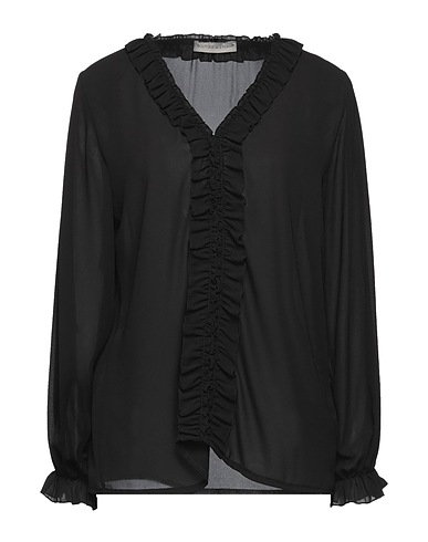 BOUTIQUE de la FEMME Top Black 100% Polyester