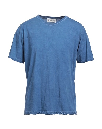 OFFICINA 36 Basic T-shirt Midnight blue 100% Organic cotton