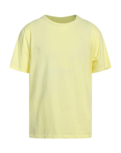 OFFICINA 36 Basic T-shirt Yellow 100% Organic cotton