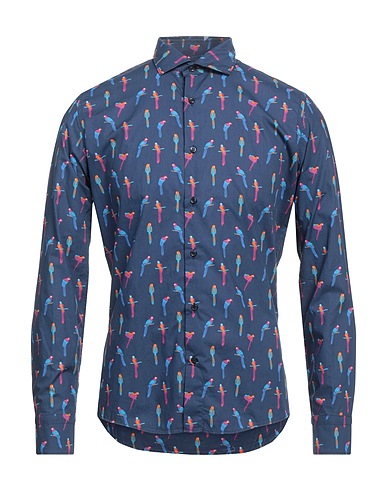 ALEA Patterned shirt Midnight blue 100% Cotton