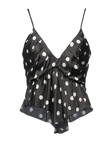 SIMONA CORSELLINI Camisole Black 100% Viscose