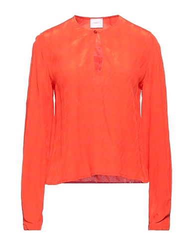 MERCI ITALIA Top Orange 55% Acetate, 45% Viscose