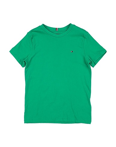 TOMMY HILFIGER T-shirt Πράσινο 100% Βαμβάκι