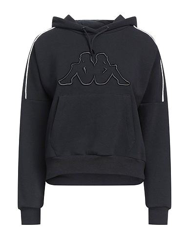 KAPPA Felpa Nero 95% Cotone, 5% Elastan