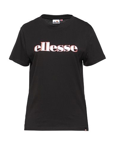 ELLESSE T-Shirt Schwarz 100% Baumwolle