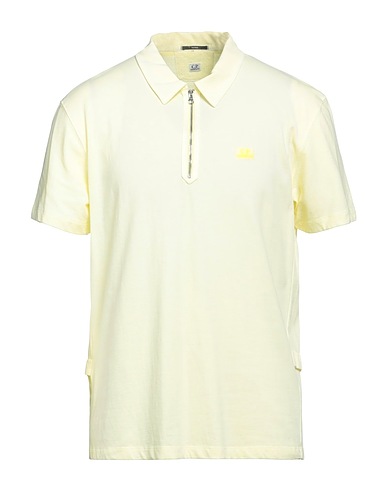 C.P. COMPANY Polo Giallo 55% Cotone, 45% Poliammide