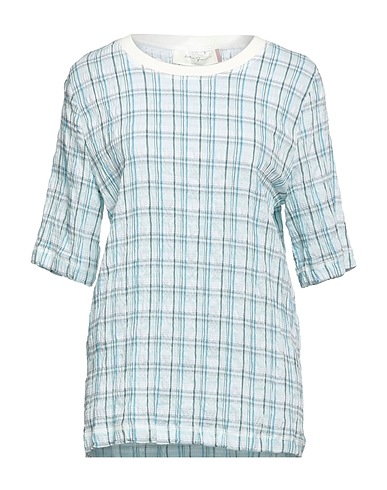 KATIA GIANNINI Top Celeste 58% Viscosa, 40% Cotone, 1% Poliammide, 1% Elastan