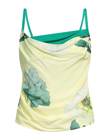 PINKO Camisole Yellow 100% Viscose