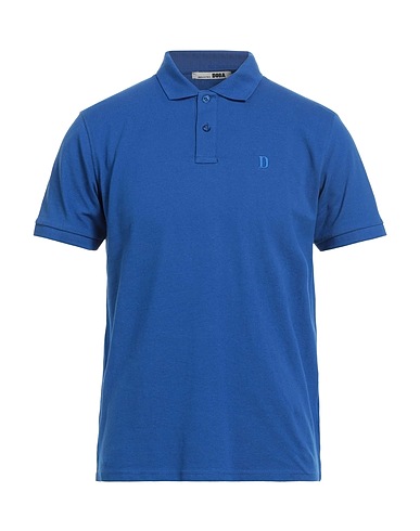 DOOA Polo shirt Bright blue 100% Cotton