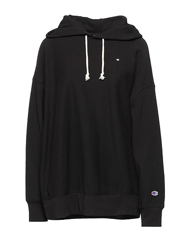 CHAMPION Felpa Nero 74% Cotone, 26% Poliestere