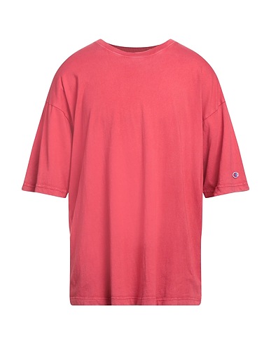 CHAMPION オーバーサイズTシャツ レッド コットン 100%