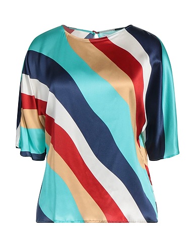 NIŪ Top Turquoise 92% Silk, 8% Elastane