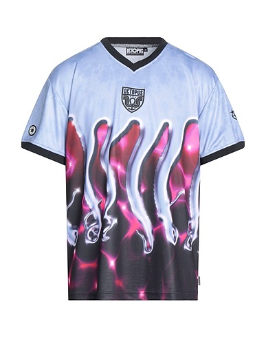 OCTOPUS Basic T-Shirt Blaugrau 98% Polyester, 2% Polyamid