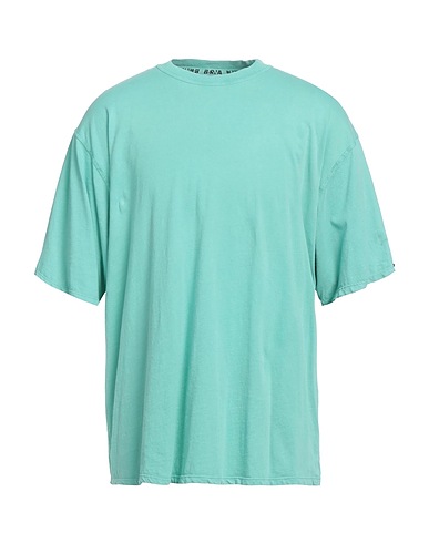 BERNA T-shirt basique Turquoise 100% Coton