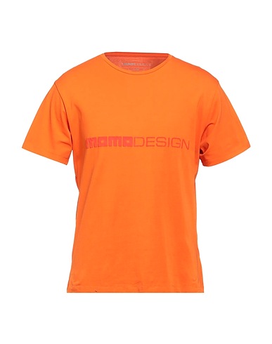 MOMO DESIGN T-shirt Orange 94% Cotton, 6% Elastane