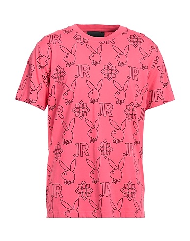 JOHN RICHMOND x PLAYBOY T-shirt Fuchsia 100% Cotton