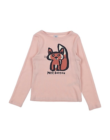 PETIT BATEAU T-shirt Light pink 100% Cotton