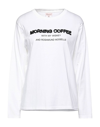 ROSAMUND MOISELLE T-shirt White 100% Cotton