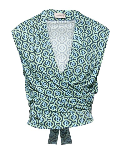 STELLA BRUNI Top Blu notte 90% Viscosa, 10% Elastan