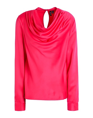 VERO MODA Top Fuchsia 100% Polyester