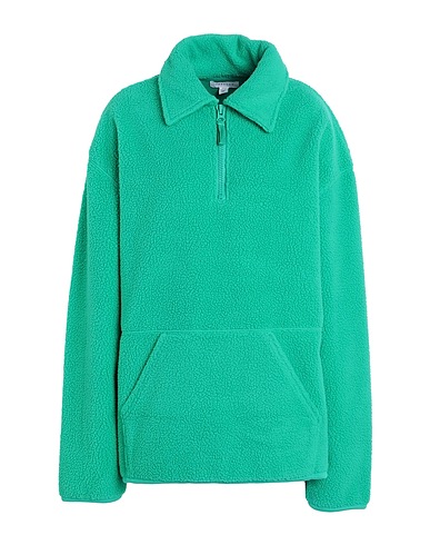 TOPSHOP Sweatshirt Green 100% Polyester