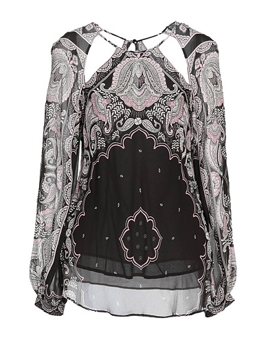TWINSET Top Black 100% Viscose