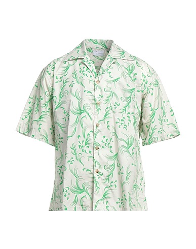 JOHN ELLIOTT Camicia fantasia Grigio chiaro 100% Cotone