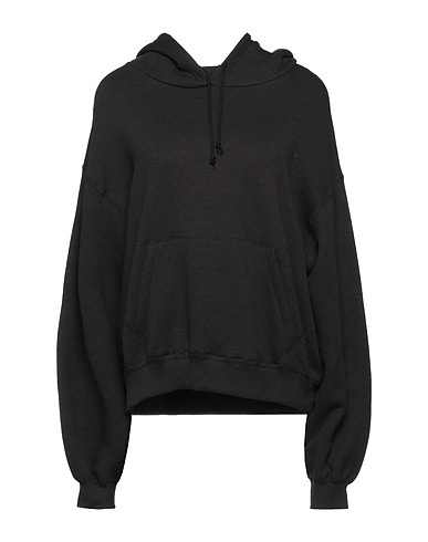 JOHN ELLIOTT Hooded sweatshirt Black 71% Cotton, 29% Polyester