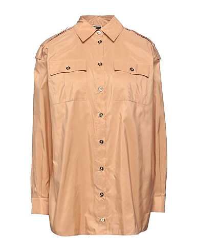 ELISABETTA FRANCHI Shirts Beige 100% Polyester