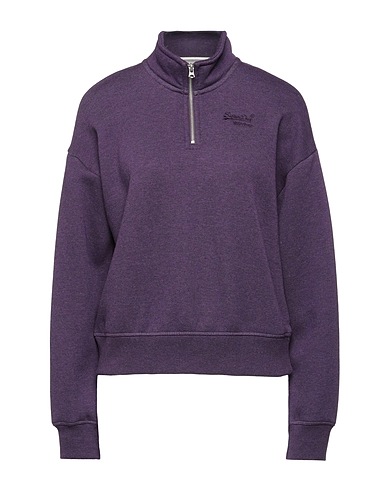 SUPERDRY Sweatshirt Purple 60% Cotton, 40% Polyester