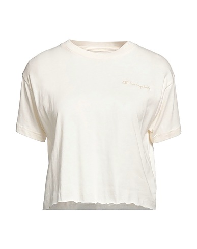 CHAMPION Basic T-Shirt Ivory 100% Cotton