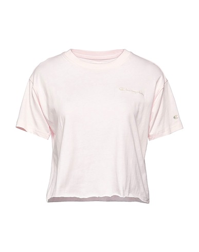 CHAMPION Basic T-Shirt Light pink 100% Cotton