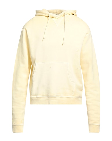 JOHN ELLIOTT Felpa Giallo pastello 100% Cotone